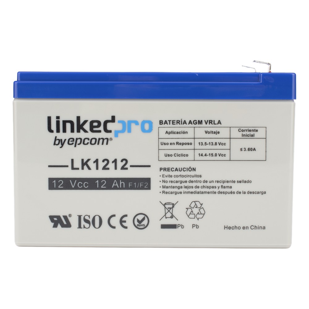 Batería de respaldo 12 V | 12 Ah | AGM | - Accesorios | LECOSYS