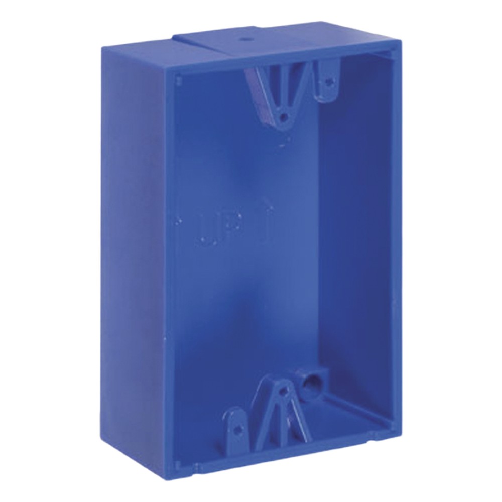 Caja trasera de montaje color azul para | LECOSYS