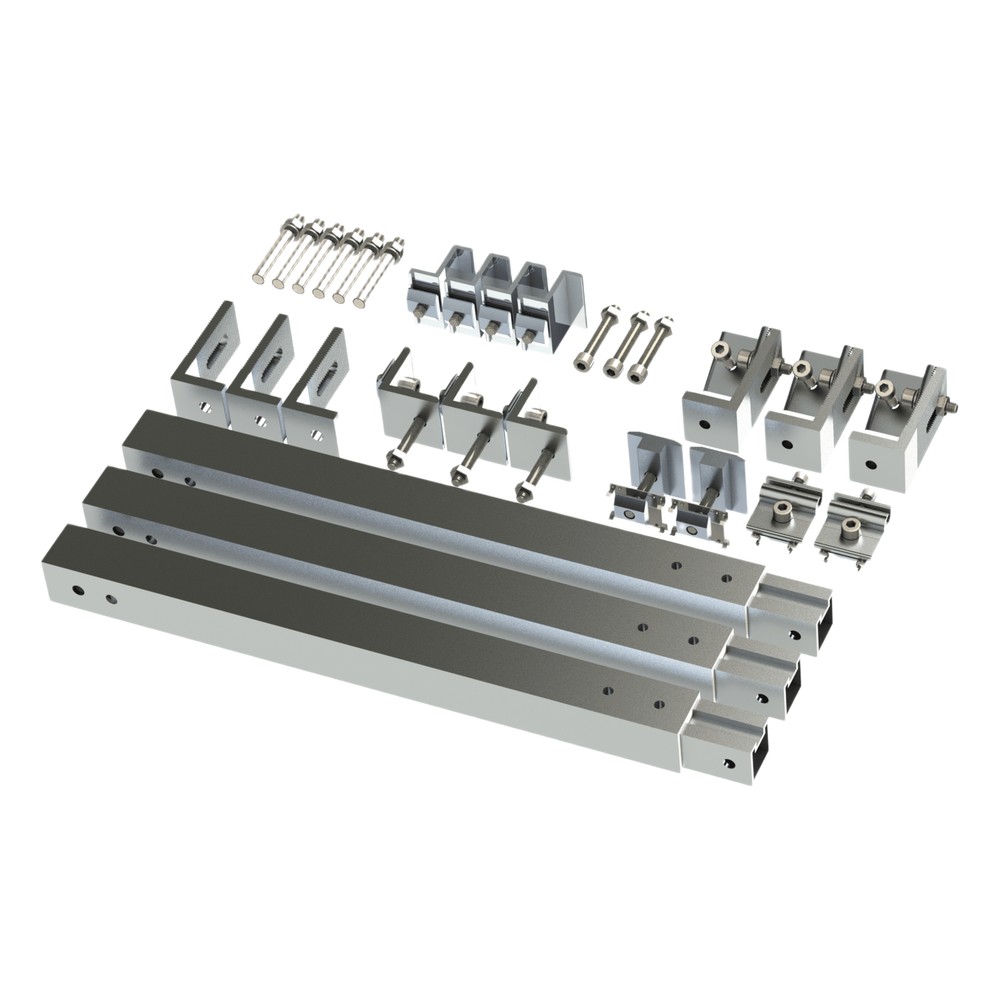 Caja de accesorios de aluminio anodizado para | LECOSYS