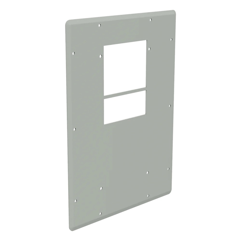 Placa Adaptadora de Aluminio con Corte para | LECOSYS