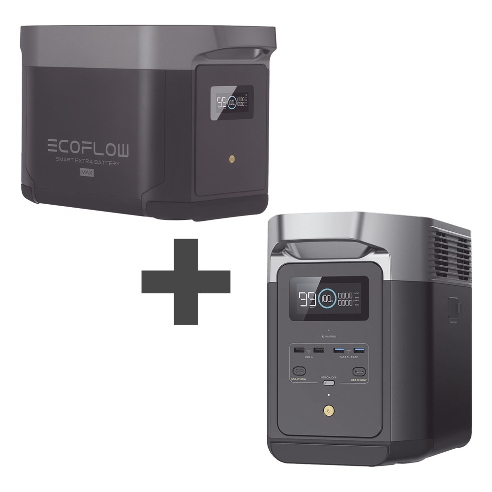 Kit de Estación de Energía Portátil 2048Wh + | LECOSYS