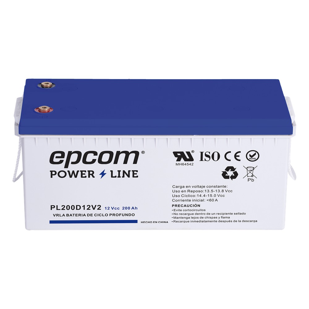 Batería de respaldo 12 V 200 Ah AGM | - Baterías y UPS | LECOSYS