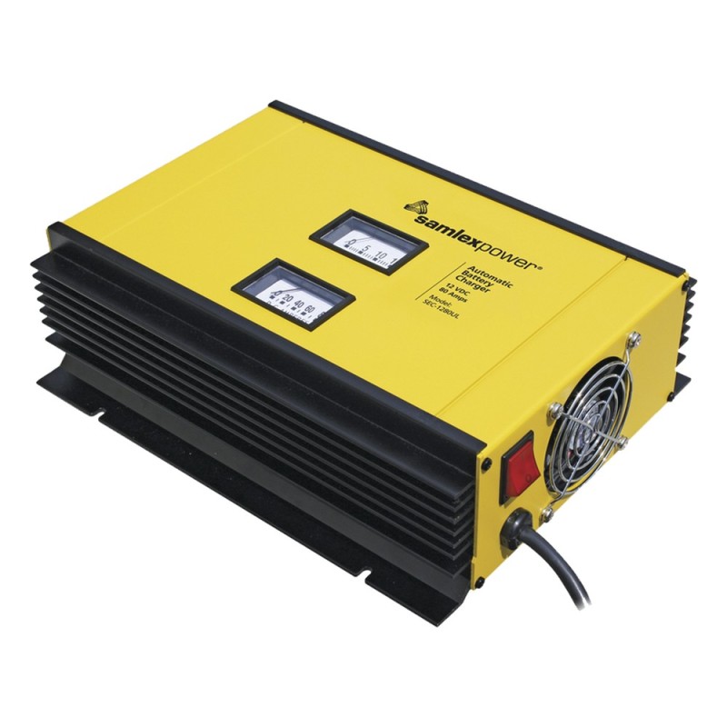 Cargador para Baterías SAMLEX 12V, 80 A | LECOSYS