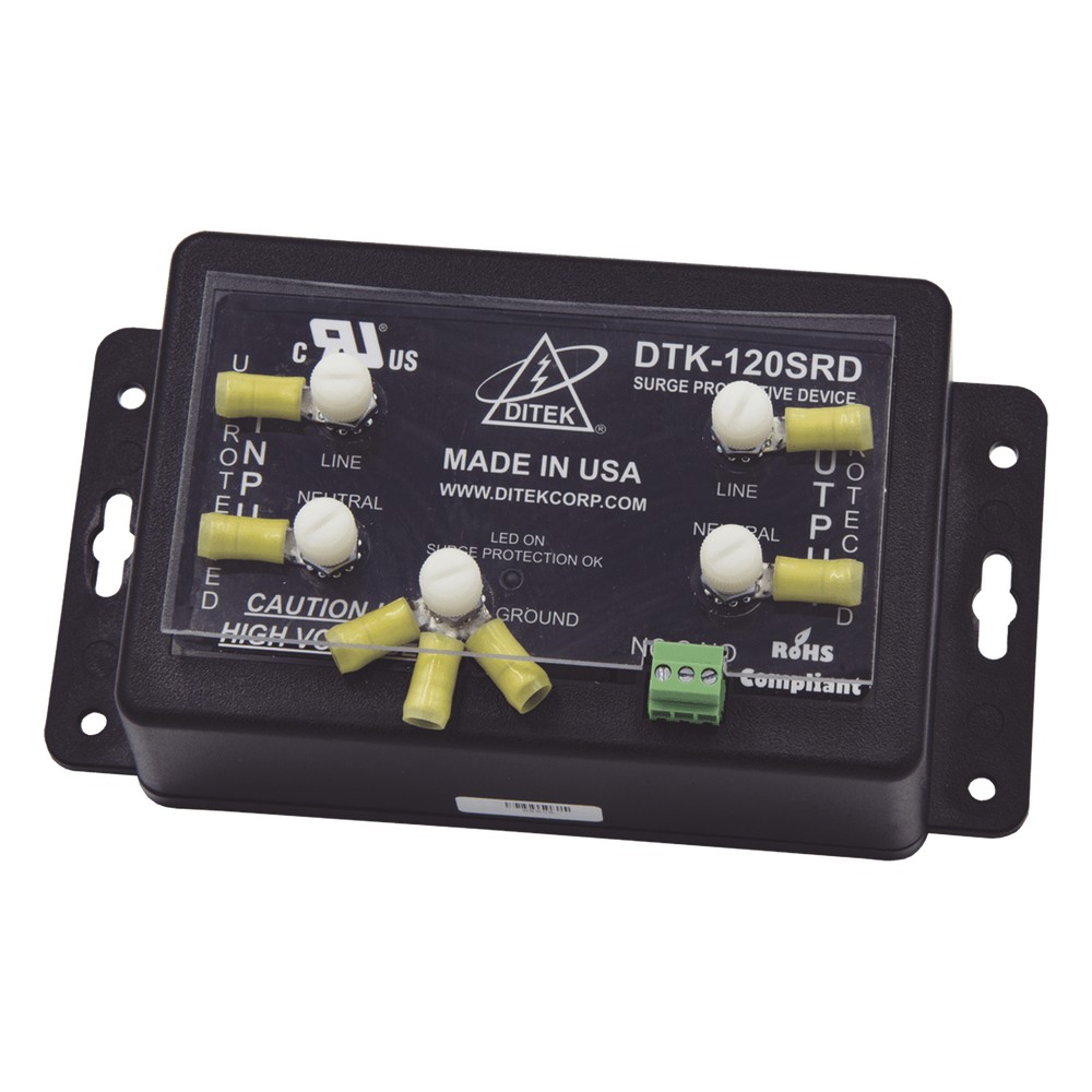 Protector 120 VCA Serie / 20 A / Contacto Seco | LECOSYS
