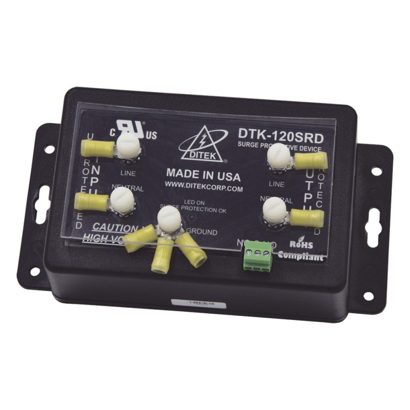 Protector 120 VCA Serie / 20 A / Contacto Seco | LECOSYS