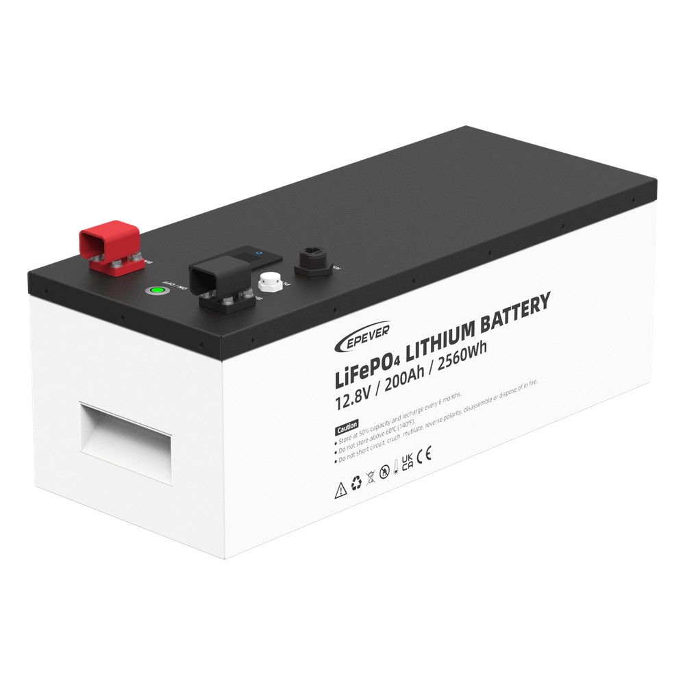 Batería de litio LiFeO4 12.8Vcc, 200Ah - Baterías y UPS | LECOSYS