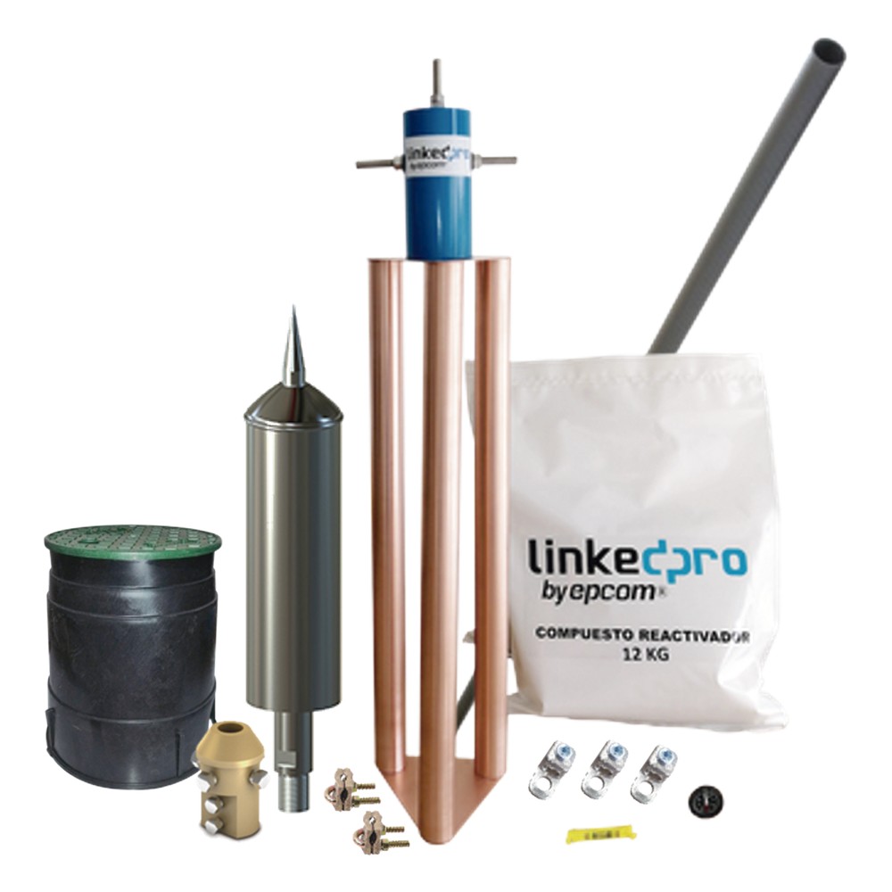 Kit Pararrayo PDC Flash Captor, Avance de | LECOSYS