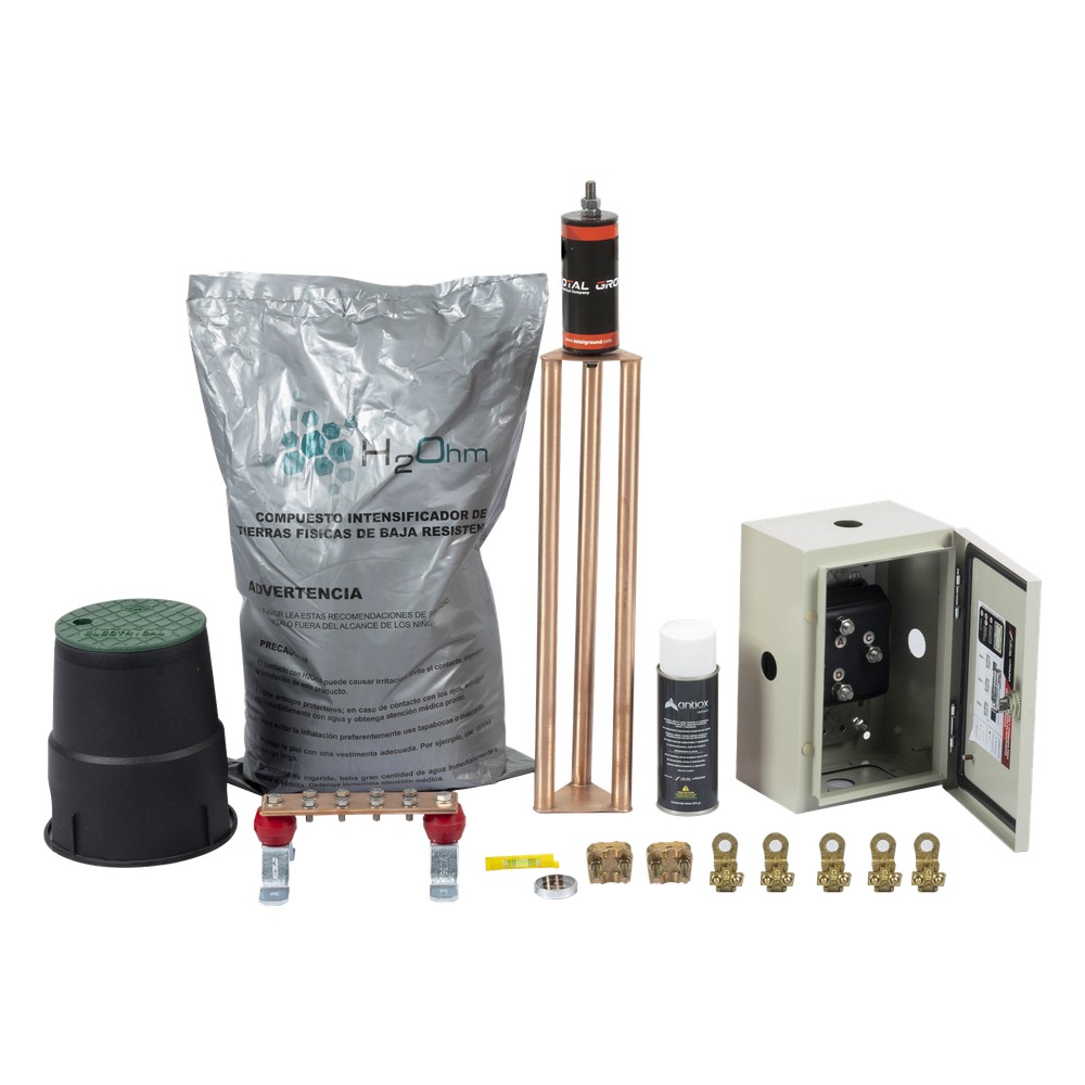 Kit de tierra física modelo TG70K con Electrodo | LECOSYS
