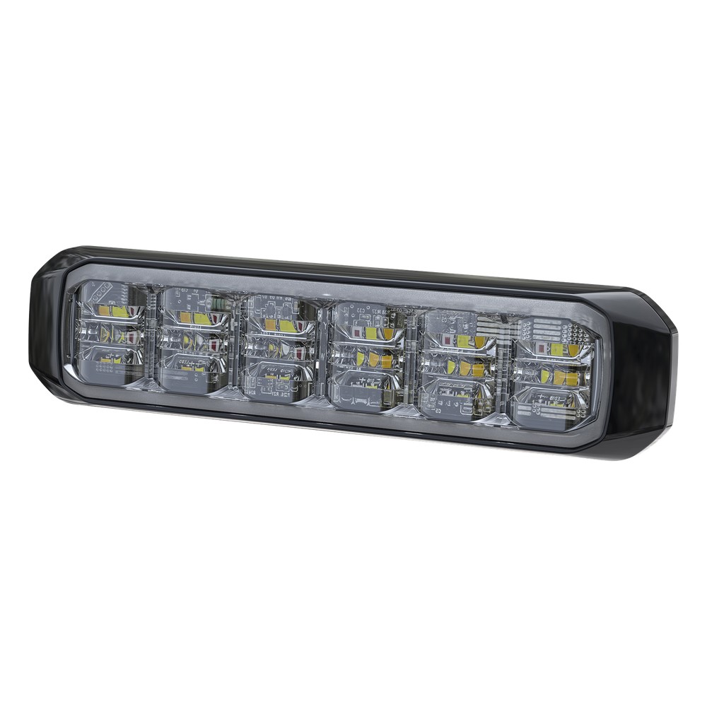 Luz Auxiliar de 18 LED, Tricolor, Rojo | LECOSYS