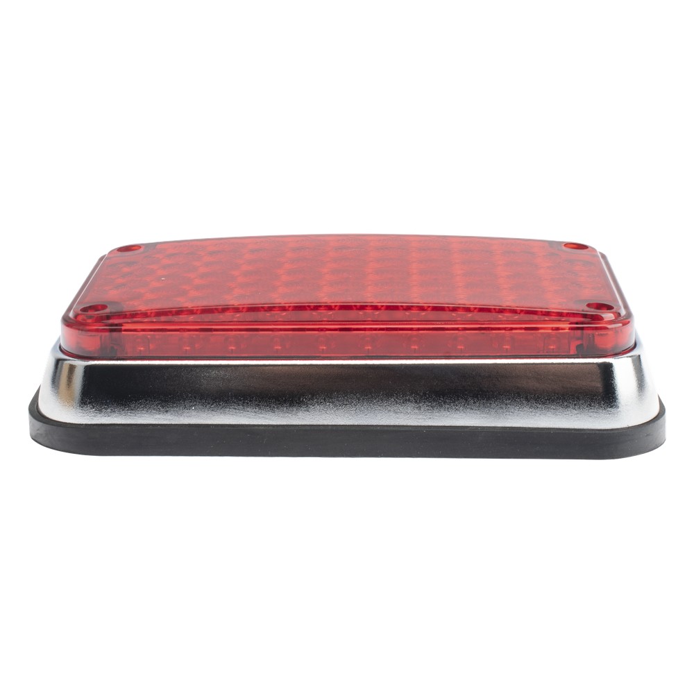 Luz de Advertencia de 6X4", Color Rojo, Ideal | LECOSYS