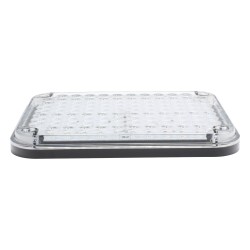 Luz de Advertencia de 9X7", Bicolor Rojo | LECOSYS
