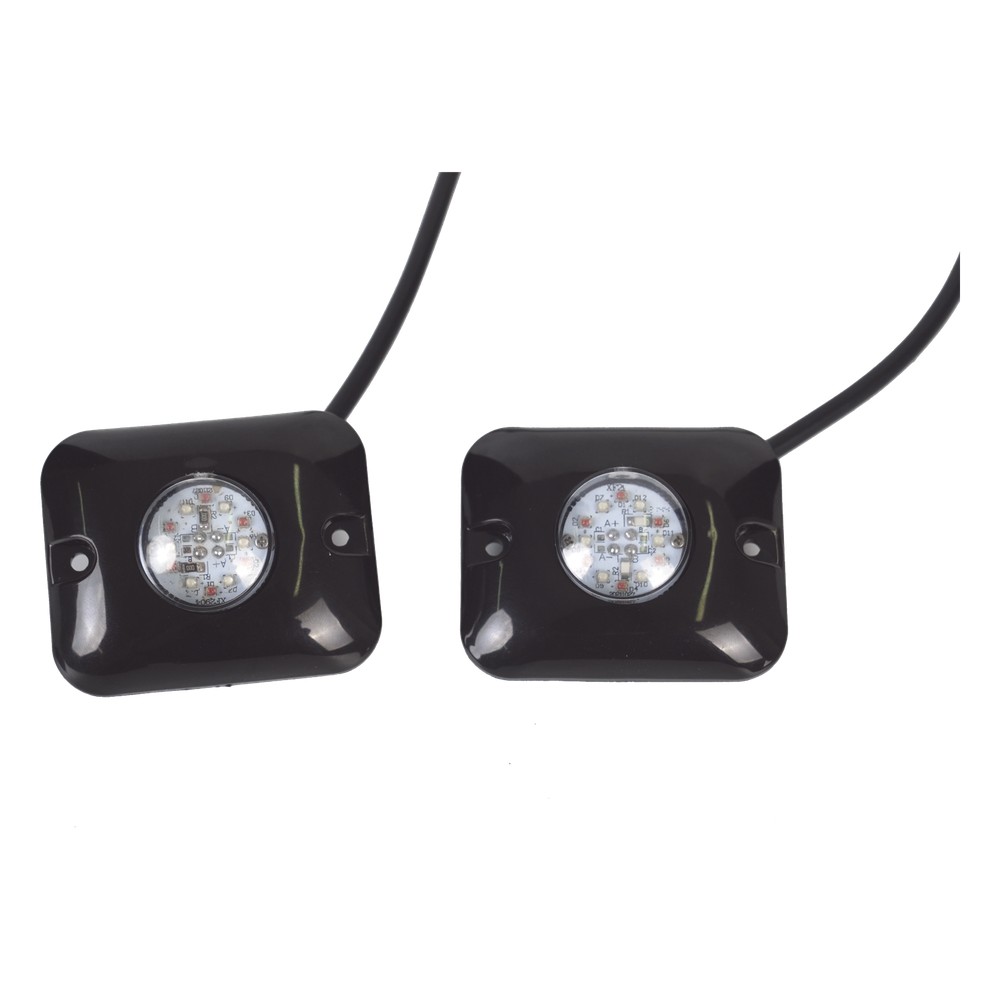 Estrobos Ocultos de 12 LED, Color Claro