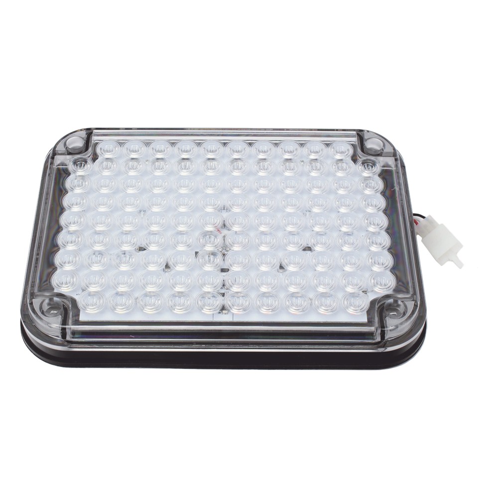 Luz de Advertencia de 9X7", Bicolor Rojo | LECOSYS