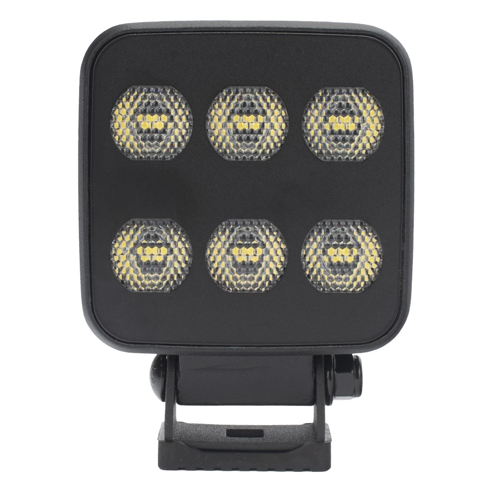 Luz de Trabajo Ultra brillante Cuadrada, 6 LED | LECOSYS