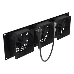 Kit de 3 Ventilador 110 Vca (12 x 12 cm) con | LECOSYS