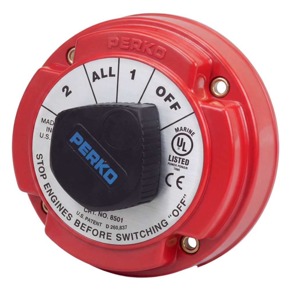 Switch Selector de Batería Marina PERKO 8501 | LECOSYS