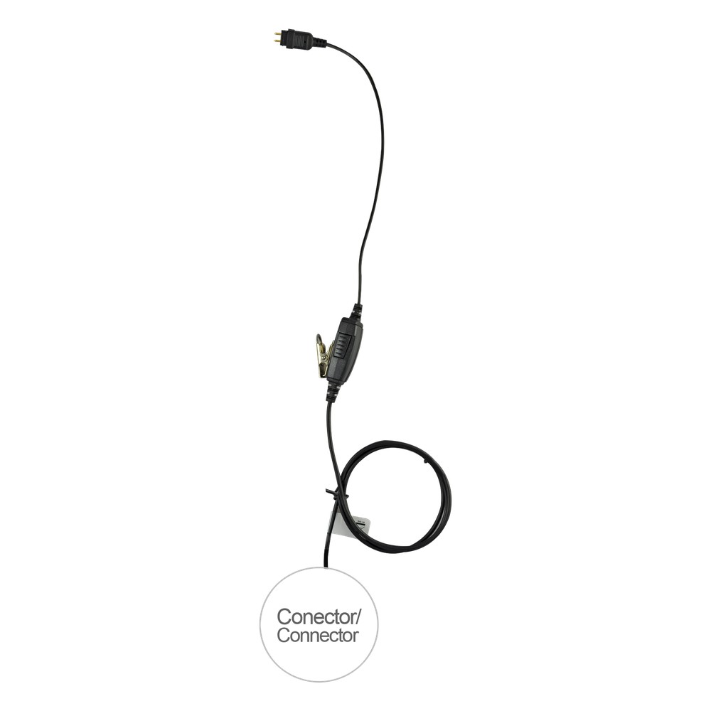 Micrófono de 1 cable serie LOC para Motorola | LECOSYS