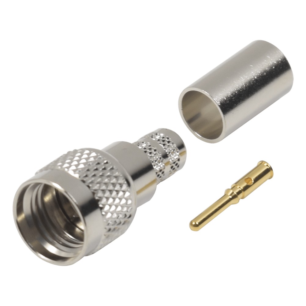 Conector Mini-UHF Macho, 50 Ohm de Anillo | LECOSYS