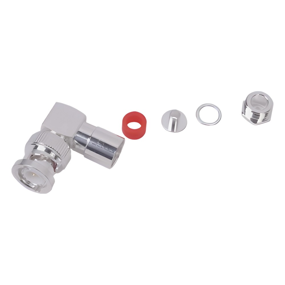 Conector BNC Macho en Ángulo Recto de Rosca | LECOSYS