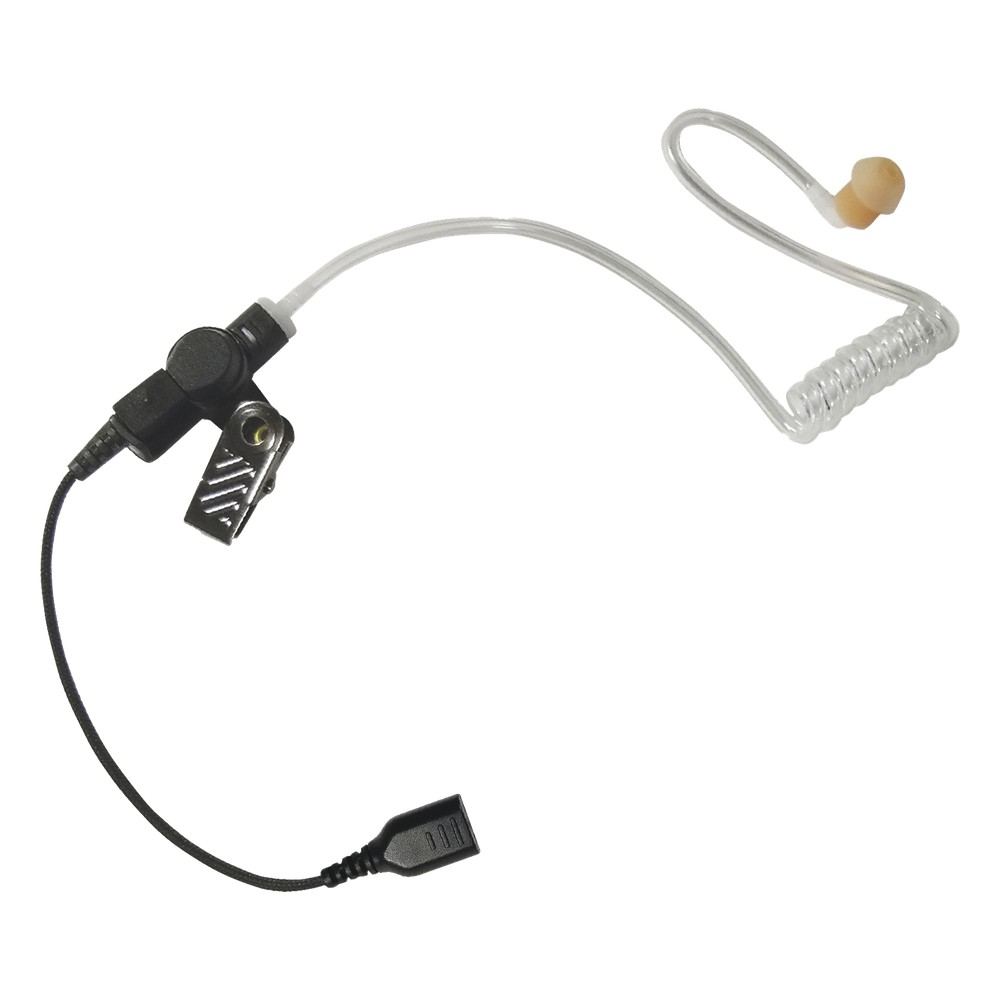 Auricular de tubo acústico transparente con | LECOSYS