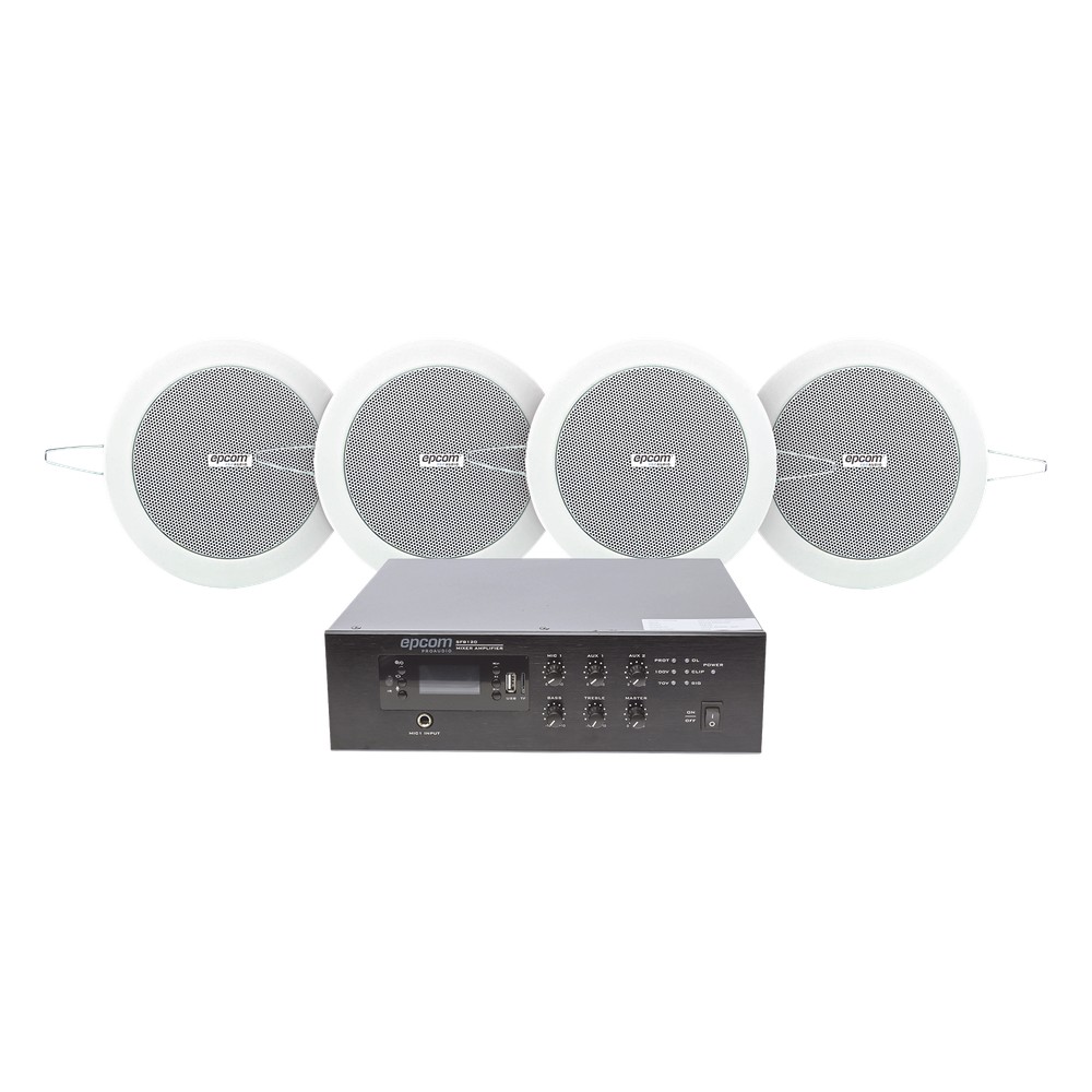 KIT de Amplificador de 120W para Escritorio | 4 | LECOSYS