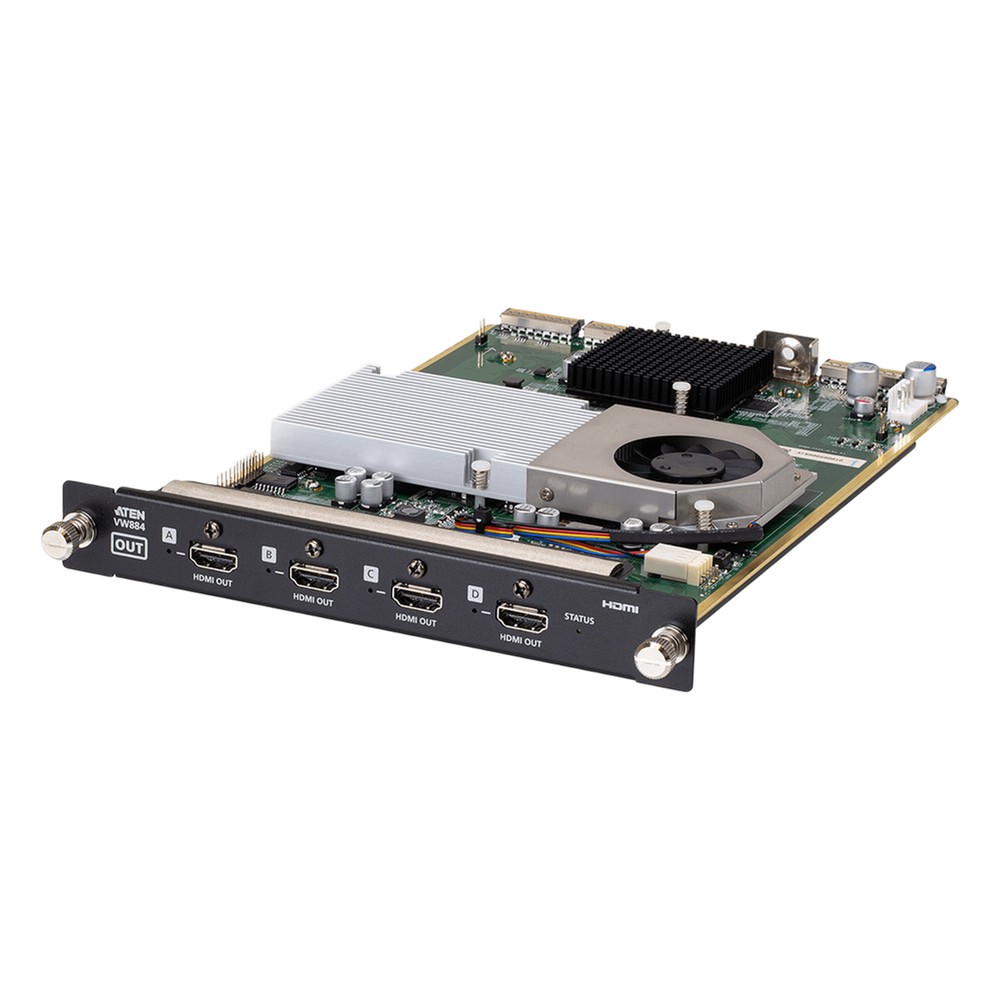 Tarjeta de Salida HDMI 4K | 4 Puertos | HDCP | LECOSYS