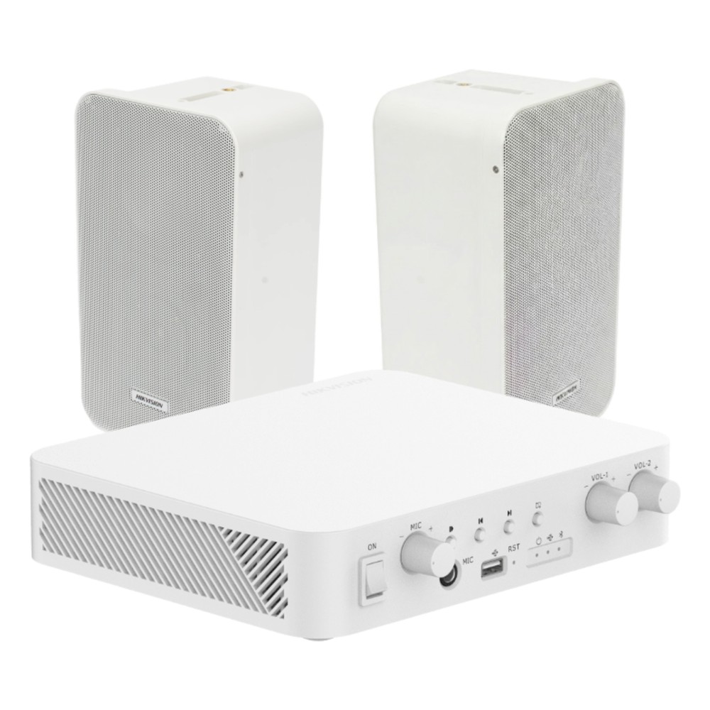 Kit de amplificador con bluetooth | 2 altavoces | LECOSYS
