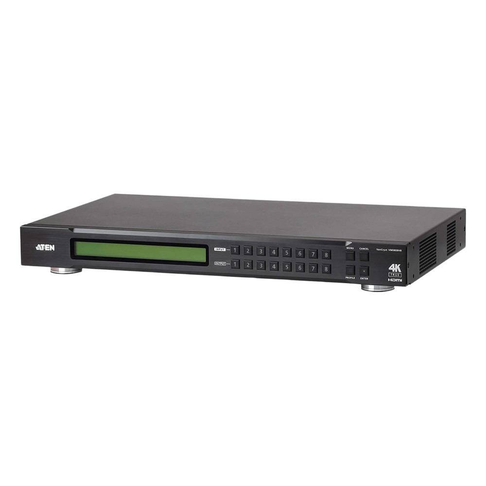 Conmutador de Matrix | HDMI 8 x 8 True 4K | Compatible con TAA