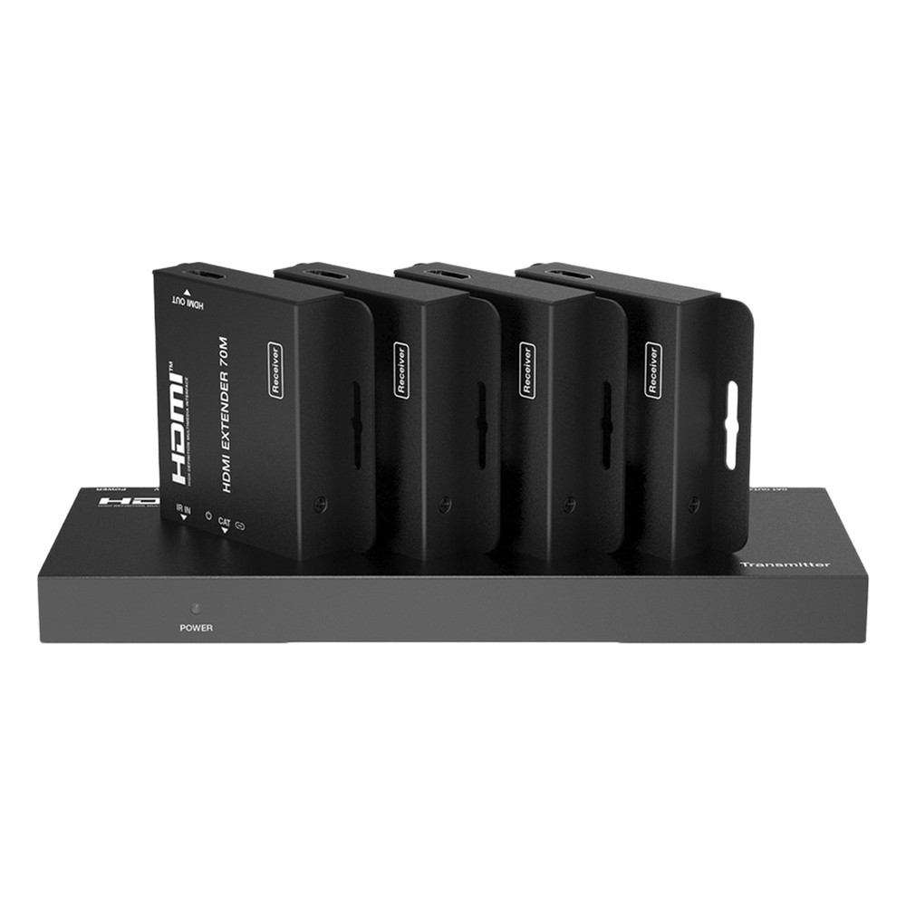 Splitter HDMI 1x4 | Extensor HDMI | 4K@30Hz 40m | LECOSYS