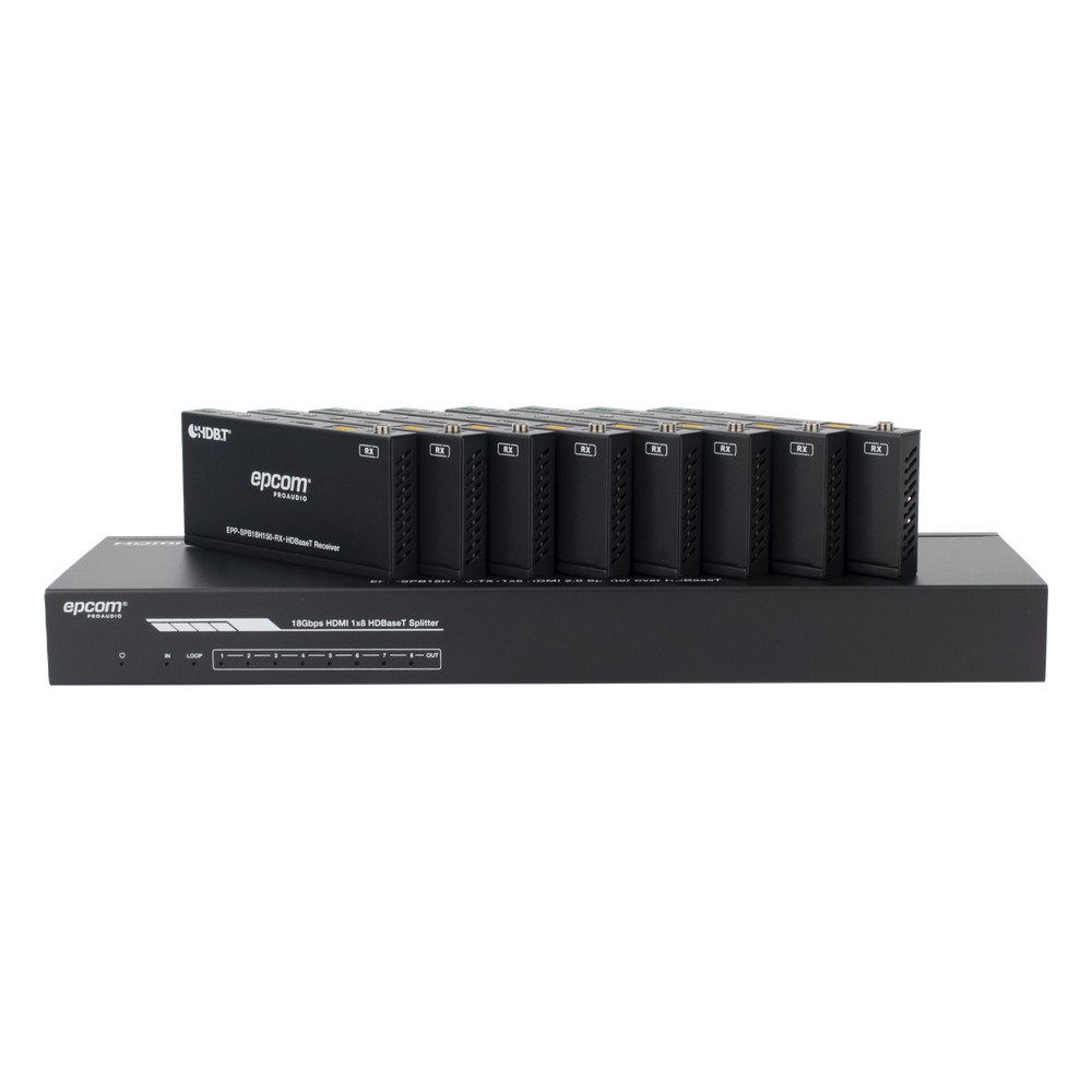 Splitter mas Extensor de Video | 1x8 | ProAV | | LECOSYS