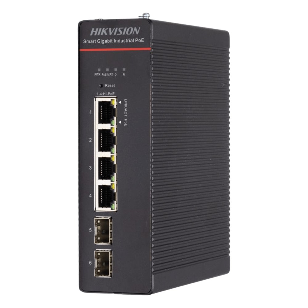 Switch Industrial / Administrable Gigabit / 4 | LECOSYS