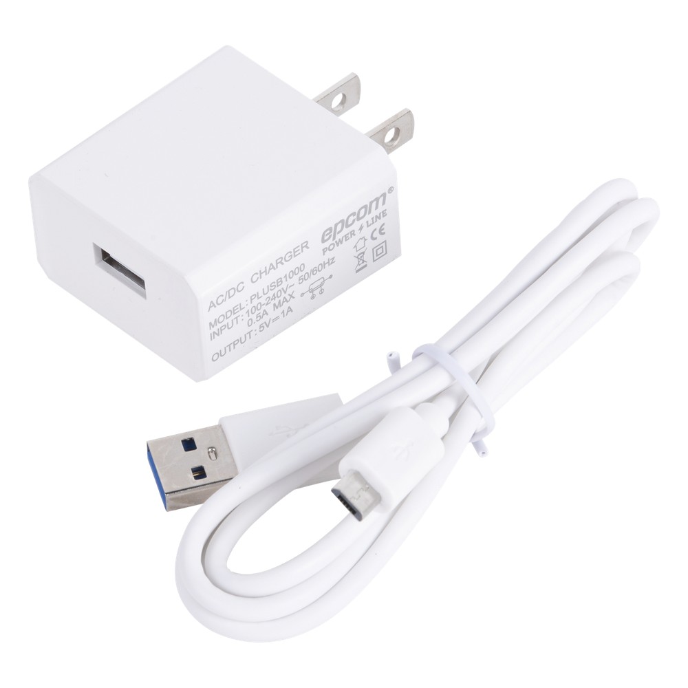 Cargador Micro-USB Profesional de 1 Puerto | LECOSYS