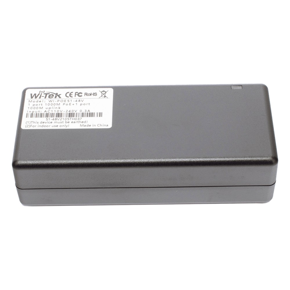 Inyector PoE 30W / PoE 802.3 af/at / 48V | LECOSYS