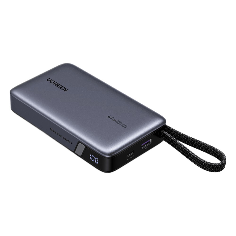Power Bank 20000mAh / 67W USB-C con Cable | LECOSYS