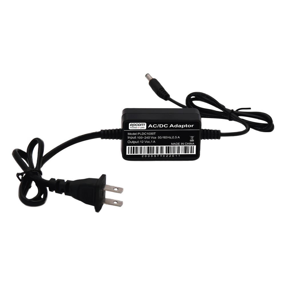 Adaptador de Pared de 12Vcc @ 1 A con cable y | LECOSYS