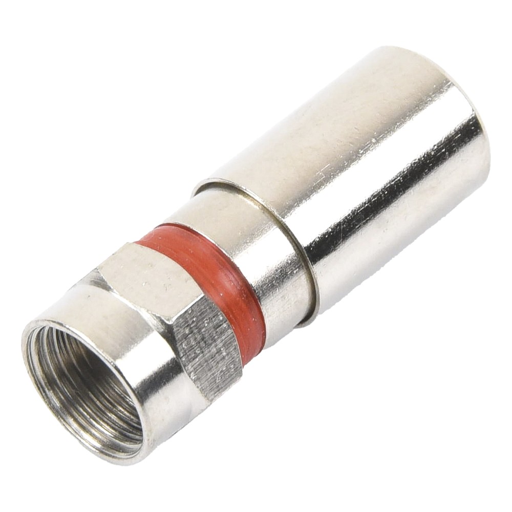 Conector F Macho de Compresión, Metálico para | LECOSYS