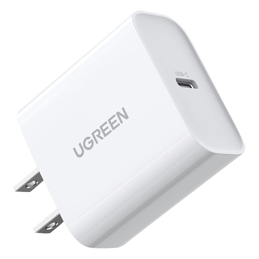 Cargador USB-C de 20W | 1 USB-C de Carga Rápida | LECOSYS