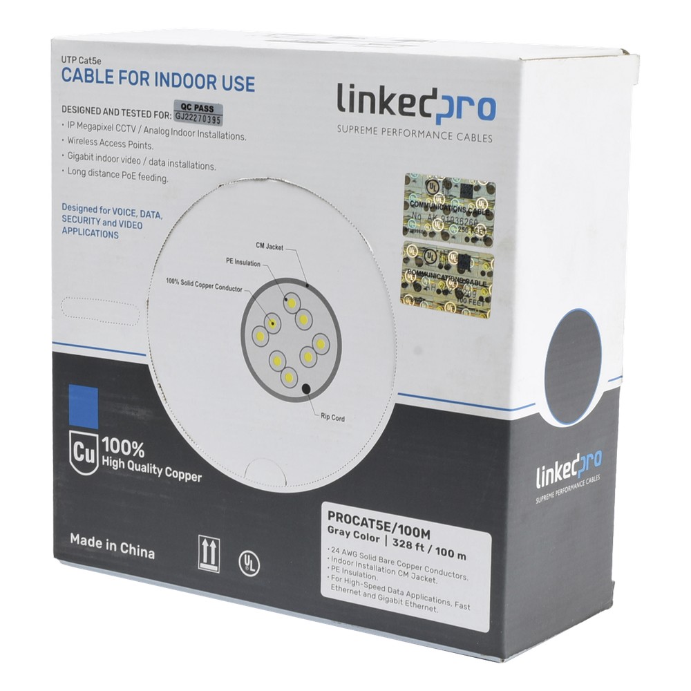 Cable Cat5e de Alto Rendimiento, con - Videovigilancia | LECOSYS