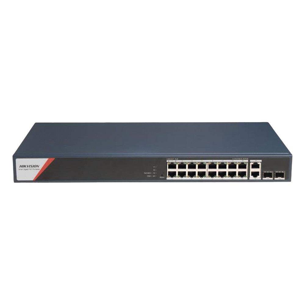 Switch Gigabit PoE+ / Administrable / 16 | LECOSYS
