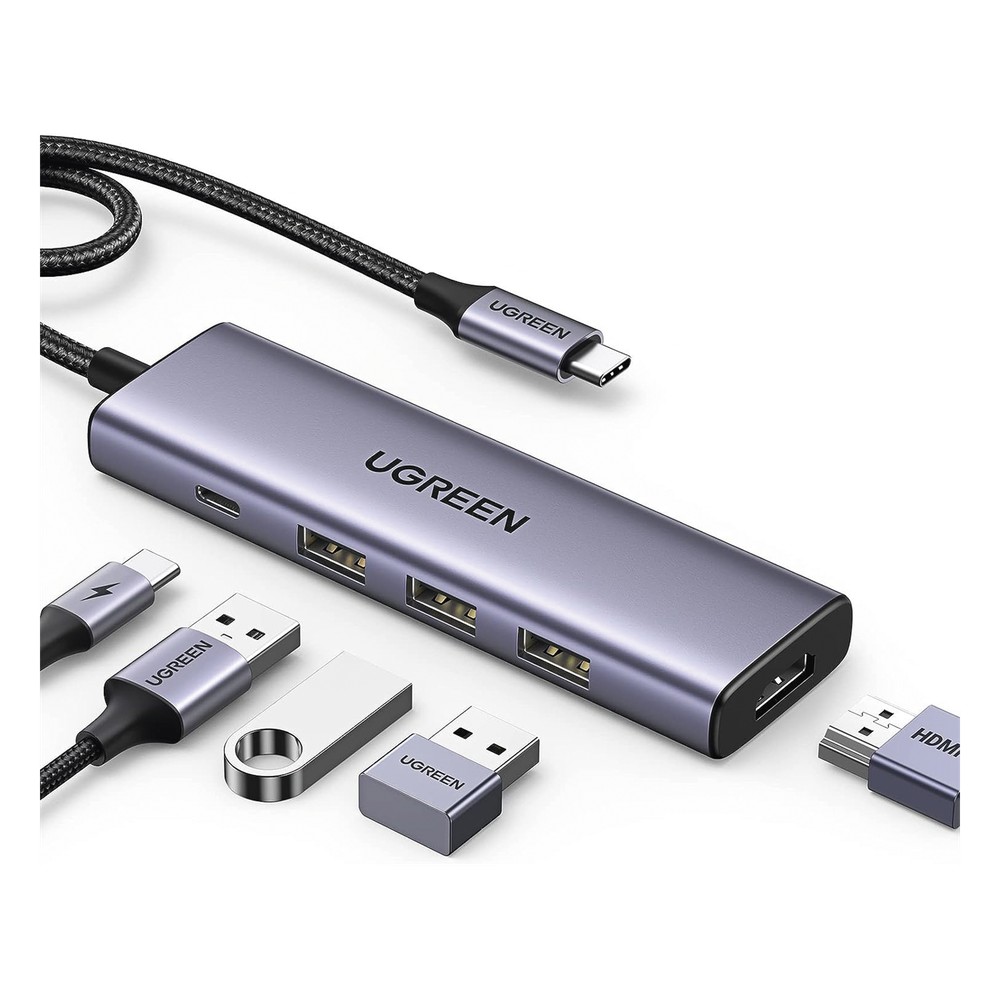 HUB USB-C (Docking Station) 5 en 1 | HDMI 2.0 | LECOSYS