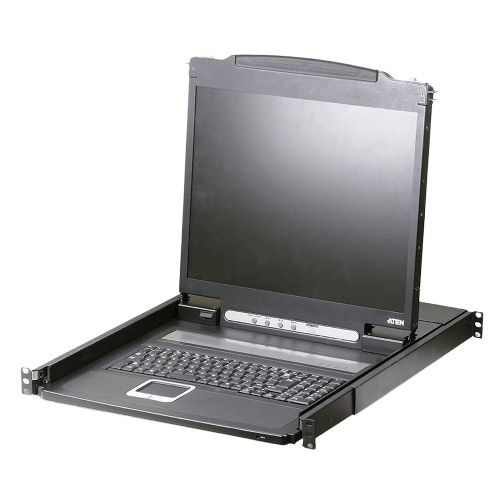 Consola LCD VGA PS/2 de 19 pulgadas con cable | LECOSYS