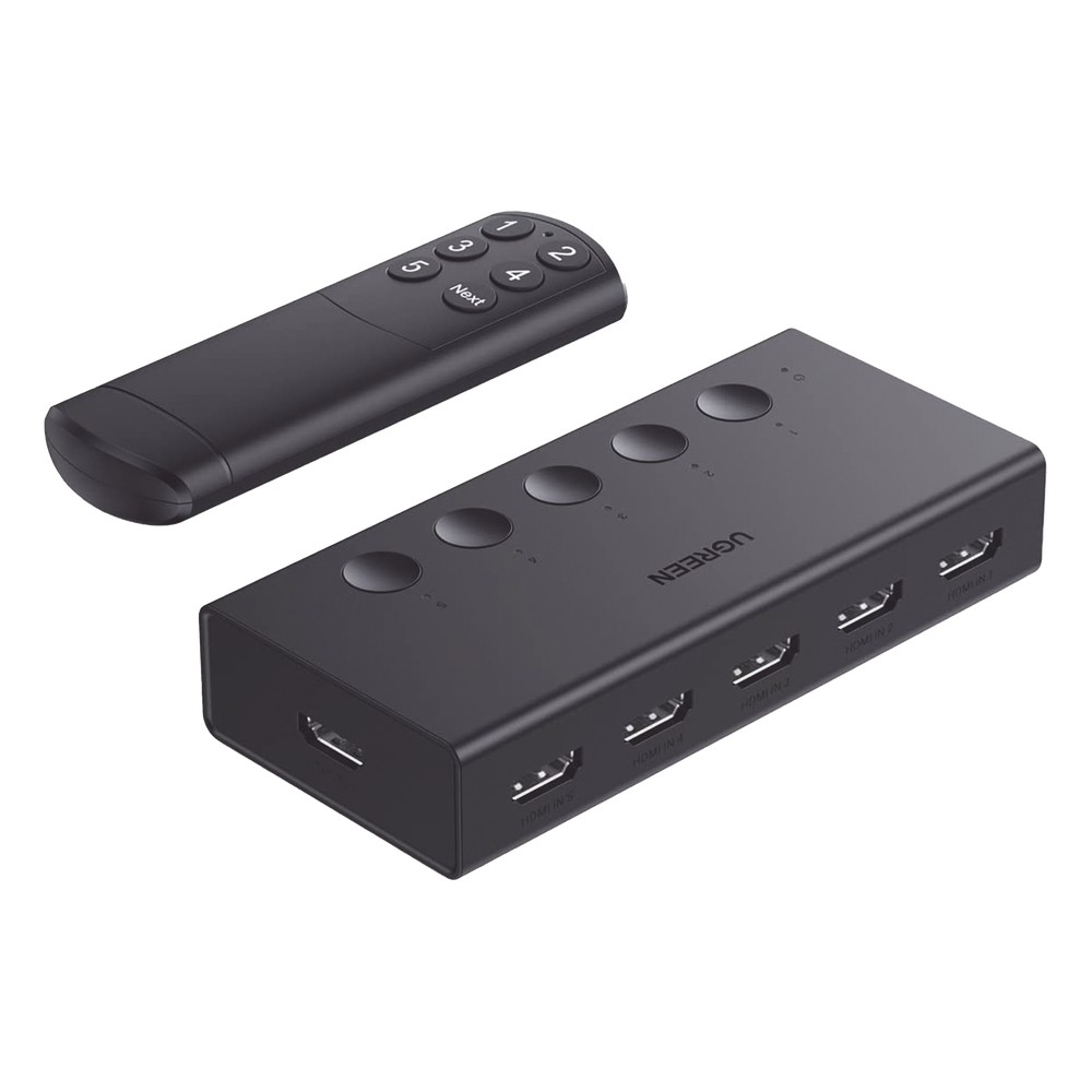 Conmutador HDMI 5X1 | 4K@60Hz | HDMI 2.0, 1.4 | | LECOSYS