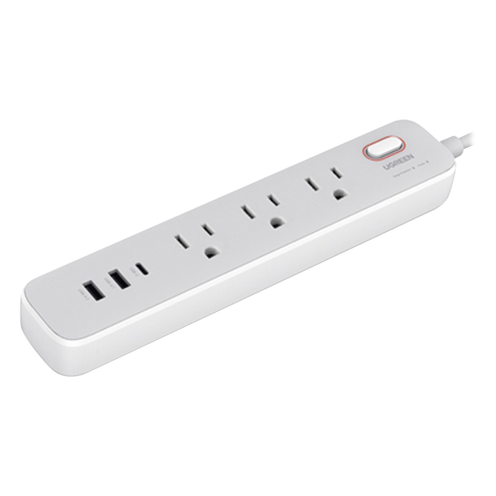 Regleta de Alimentación 30W 2 USB-A + 1 USB-C + | LECOSYS