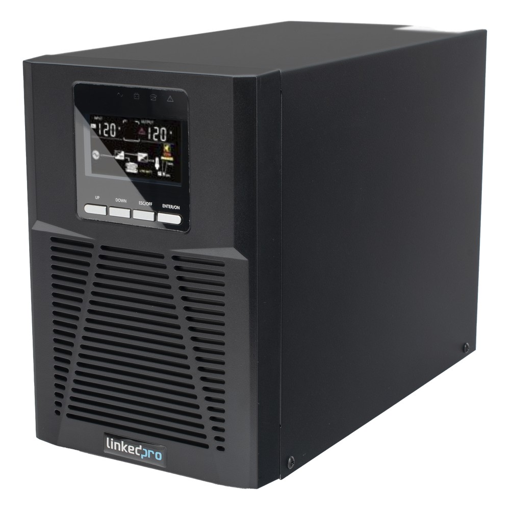 UPS 1000VA/900W Online Doble Conversión - Monitores | LECOSYS