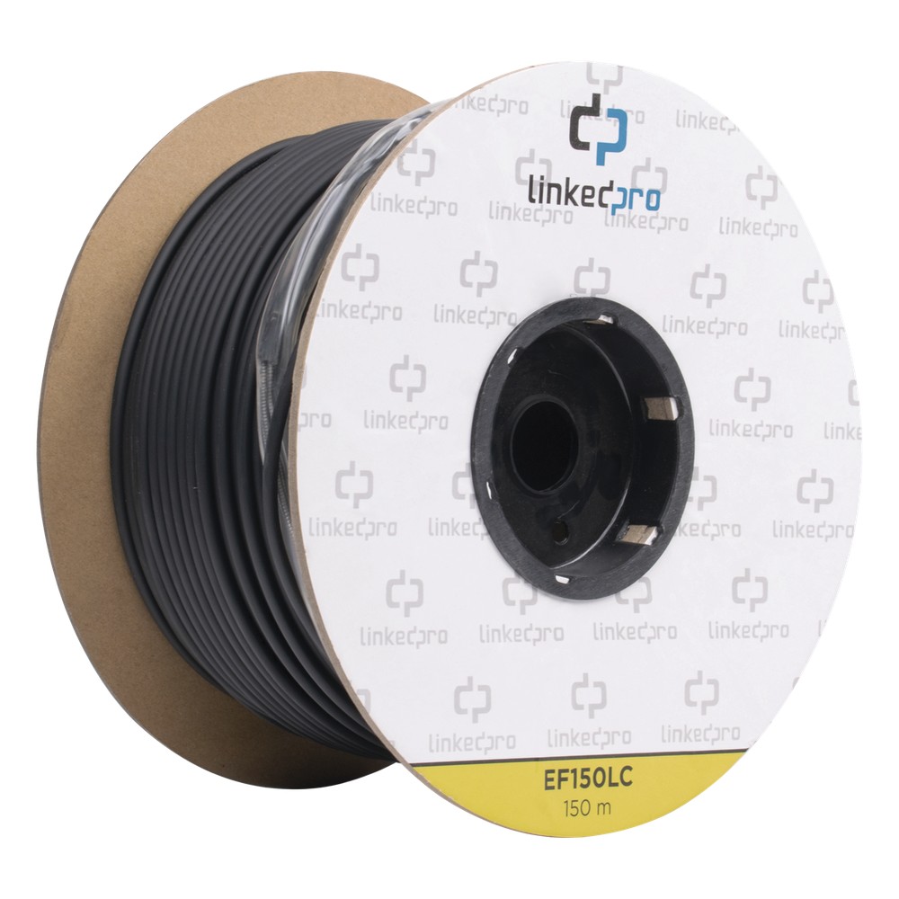 Carrete de Fibra Óptica Monomodo con Conectores | LECOSYS