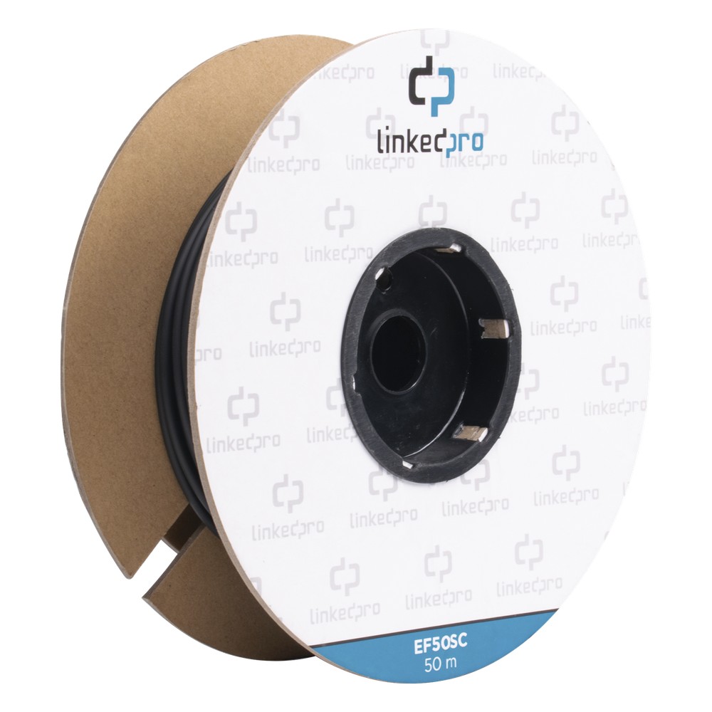 Carrete de Fibra Óptica Monomodo con Conectores | LECOSYS