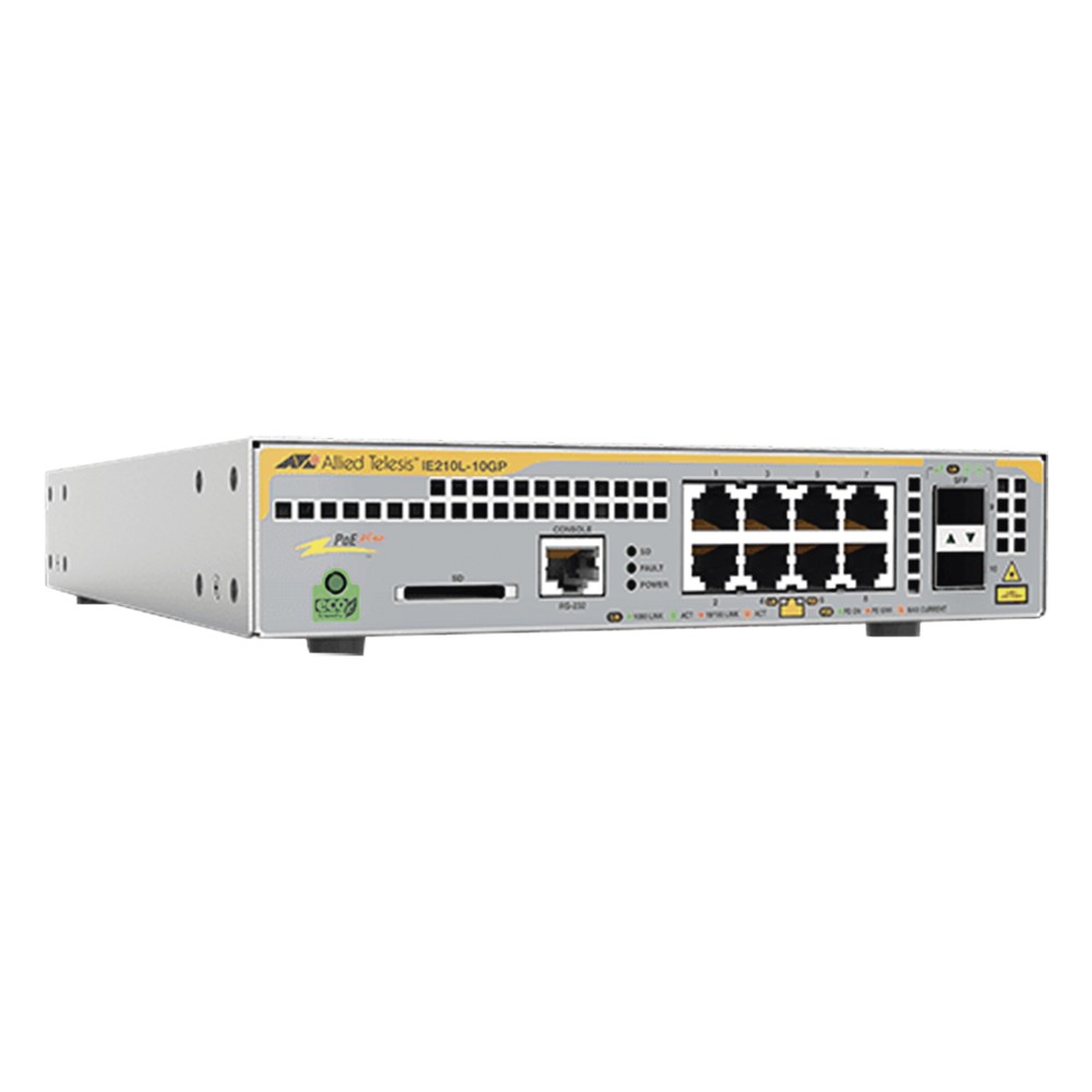 Switch Industrial-Lite PoE+ administrable capa | LECOSYS
