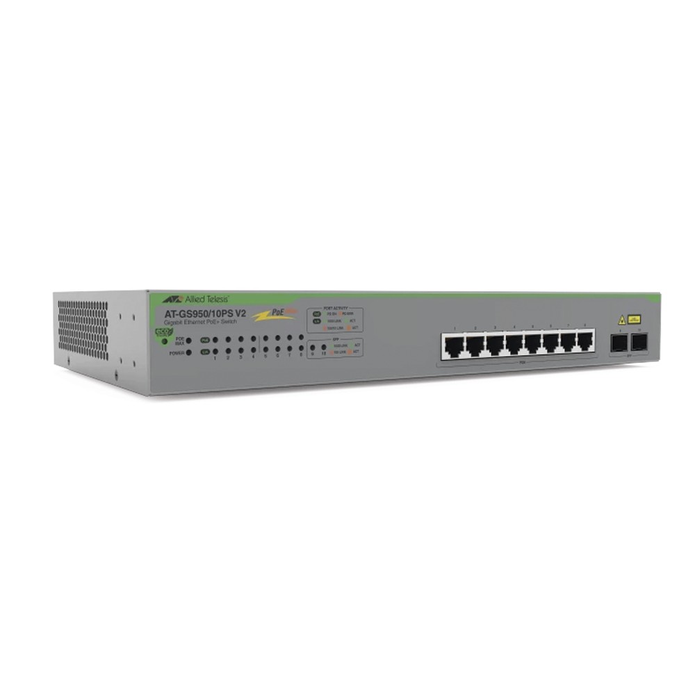 Switch PoE+ Gigabit WebSmart de 10 puertos 10 | LECOSYS