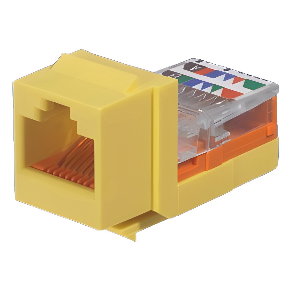 Conector Jack Estilo Leadframe, Tipo Keystone | LECOSYS