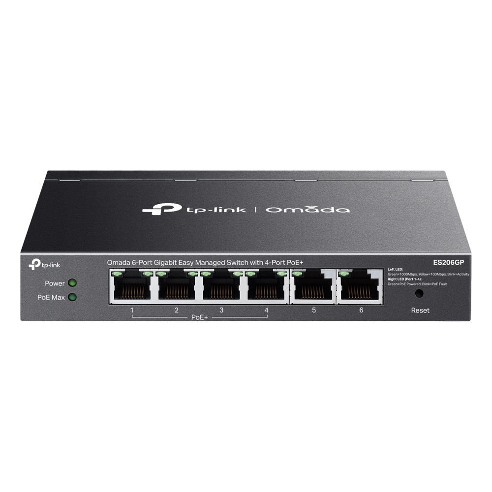 Switch Omada 6 Puertos Gigabit - Switches y PoE | LECOSYS